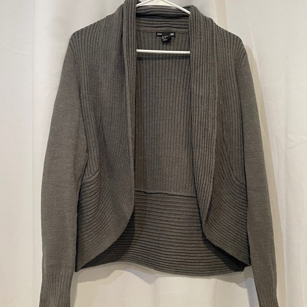 H&M Gray Cardigan